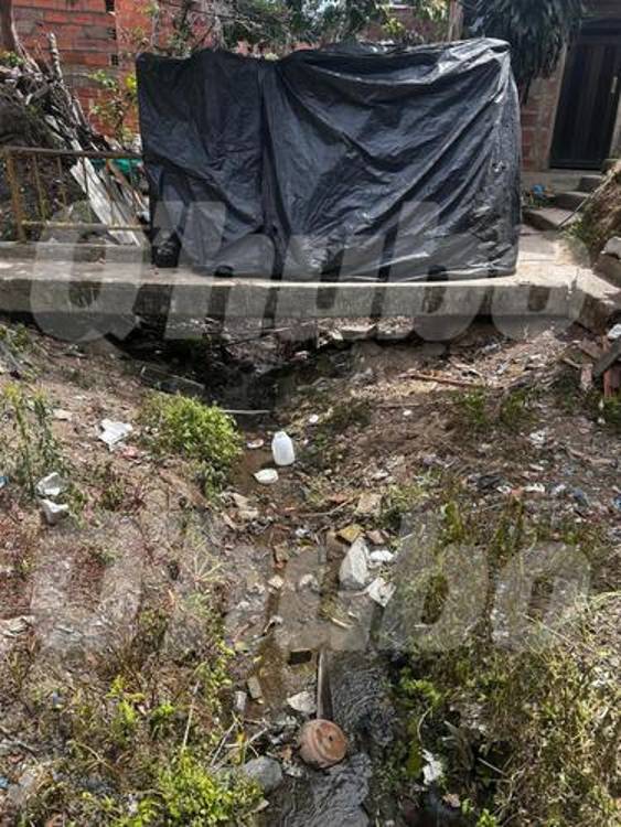 Cruce, escalas “cocas” y quebrada el Mosquito al que se referían los vecinos. FOTO: FAISURY SÁNCHEZ ARREDONDO