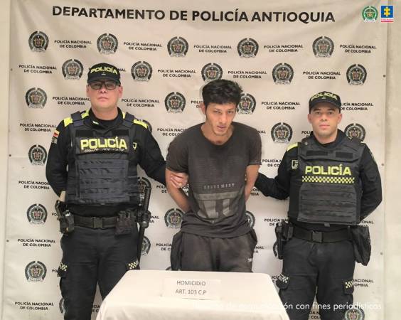 Él es Luis Alberto Rojas Hurtado, presunto responsable del homicidio. /FOTO: CORTESÍA FISCALÍA