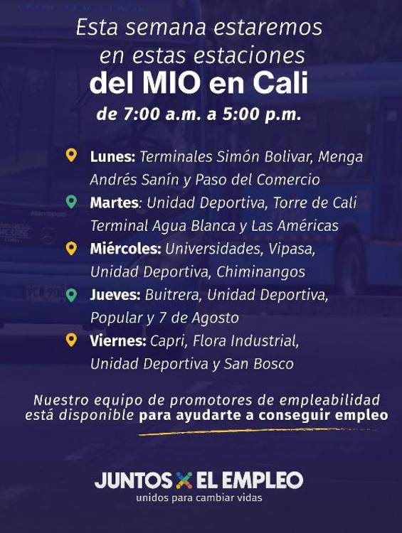 Agentes de Magneto siguen conectando con empleos en Medellín y Cali