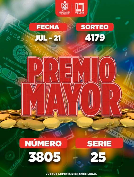 ¡Felicidades a los ganadores! Resultados de las loterías del martes, 21 de julio