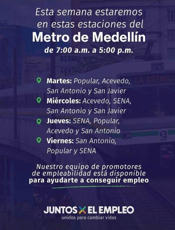 Medellín, Cali y Bogotá, atentos a promoción de vacantes de Magneto