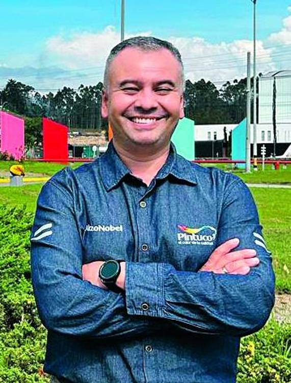 Jason Jaramillo, empleado Pintuco. FOTO: CORTESÍA