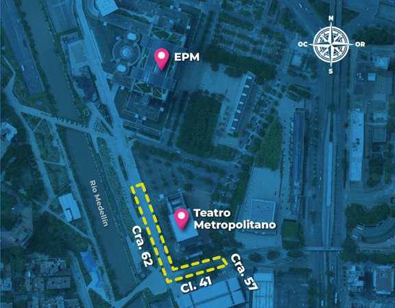 Pilas con los cierres viales durante este puente festivo en Medellín