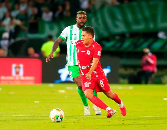 Juan Fernando Quintero jugando para el América. /FOTO: ANDRÉS CAMILO SUÁREZ