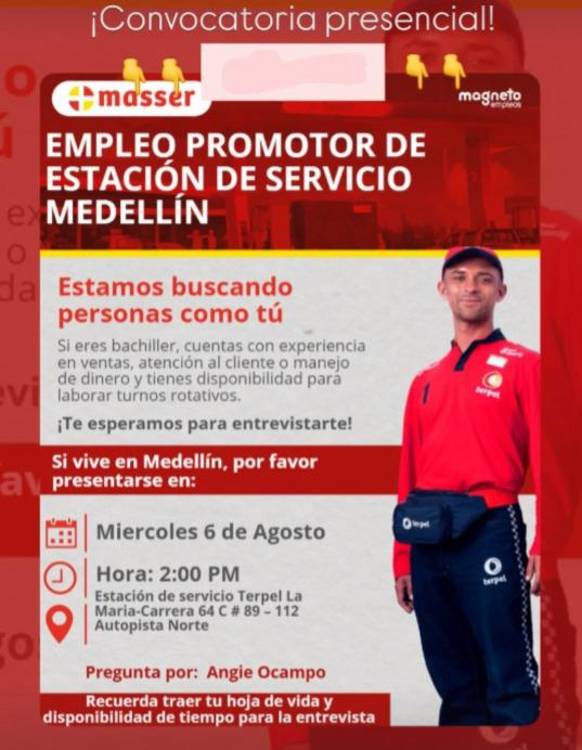 ¡Ojo! Hay convocatorias laborales en Medellín y Bello este miércoles
