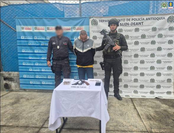 Luis Alfonso Muñoz Garzón, capturado por el crimen de la mujer trans. FOTO: FISCALÍA