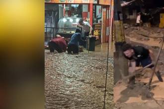 Inundaciones en La Estrella. FOTO: CORTESÍA DENUNCIAS ANTIOQUIA