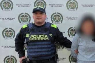 La mujer deberá rendirle cuentas a la justicia por el delito de homicidio. FOTO: POLICÍA NACIONAL