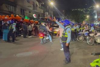 La ciudad no tendrá prohibiciones este 31 de octubre, pero sí un gran operativo de seguridad. / FOTO: CORTESÍA ALCALDÍA DE MEDELLÍN 
