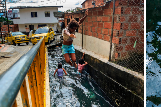 Los niños son los que más disfrutan del lugar. /FOTO: CAMILO SUÁREZ 