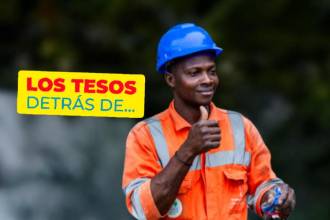 James es oficial de obra en la fase del Gran Parque Medellín, también conocido como el mar de Medellín, ubicado en el Aeroparque Juan Pablo II. FOTOS: JULIO CÉSAR HERRERA