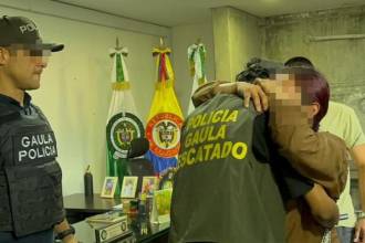 El menor fue hallado dentro de un inquilinato en el centro de Medellín. FOTO: CORTESÍA POLICÍA METROPOLITANA
