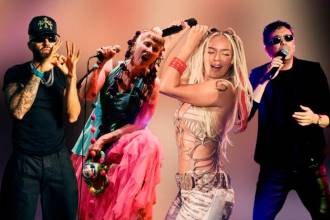 Los colombianos esperamos ver a estos artistas representando en la alfombra de esta importante ceremonia. FOTOS: IG @KAROLG @FEID @ANDRESCEPEDA @ATERCIOPELADOS