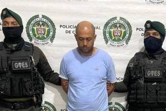 El hombre había sido detenido en febrero de 2024. FOTO: @MINDEFENSA