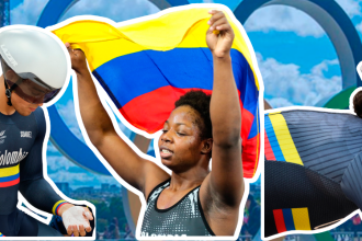 De izquierda a derecha: Cristian Ortega, Tatiana Rentería y Martha Bayona. /FOTOS: COMITÉ OLÍMPICO COLOMBIANO