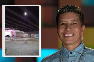 Lady Tabares, la vendedora de rosas. /FOTO: INSTAGRAM @ladylavendedoraderosasoficial