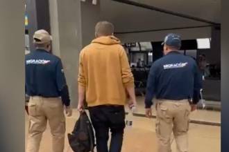 Un ciudadano lituano fue inadmitido en el aeropuerto José María Córdova. FOTO: CORTESÍA MIGRACIÓN COLOMBIA