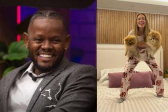 Maiker y Johanna Fadul. FOTOS: FOTO: FACEBOOK CANAL RCN Y CAPTURA DE VIDEO INSTAGRAM @johannafadul