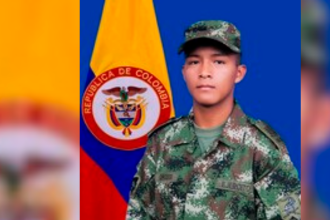Soldado Alexánder Orozco. / FOTO: COLPRENSA