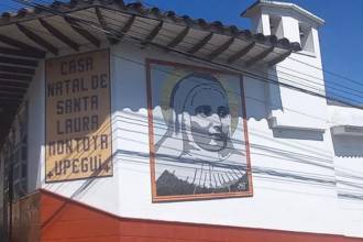 Esta es la casa de la Santa Madre Laura que fue hurtada. FOTO: TOMADA DE COLOMBIA TRAVEL