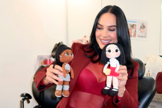 Las muñecas que Valdiri le regaló a La Jessu. / FOTOS: INSTAGRAM @andreavaldirisos