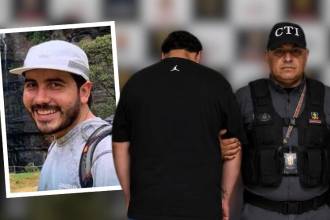Brayan Palacio Arango, alias Cabo, uno de los implicados en el crimen del ingeniero Andrés Camilo Peláez. FOTO: CORTESÍA Y REDES