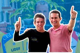 Rigo (izq) recordó cuando Marlon (der) le ayudó a llegar a Europa. / FOTO: JAIME PÉREZ - ARCHIVO