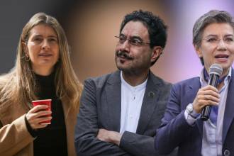 Paloma Valencia, Iván Cepeda y Claudia López buscan llegar a la Casa de Nariño. FOTOS: TOMADAS DE REDES