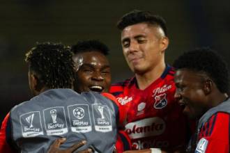 El Poderoso salvó el semestres al asegurar la clasificación a la Copa Libertadores. FOTO: CAMILO SUÁREZ