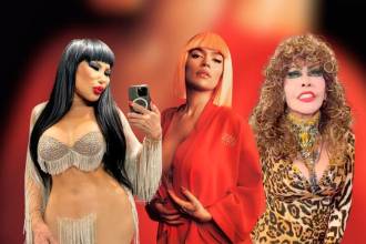 Lyn May, Karol G y la Tigresa del Oriente. FOTOS: INSTAGRAM @lyn_may_ @karolg @tigresadeloriente