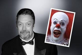 Uno de sus papeles más recordados es el de Pennywise, el malvado payaso de ‘It’. FOTOS: FACEBOOK NPR Y TIM CURRY NEWS