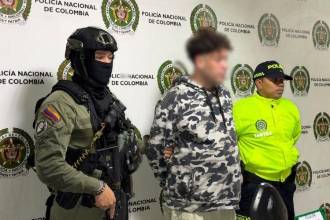 Alias Mateo fue capturado tras cinco meses de inteligencia. FOTO: POLICÍA NACIONAL