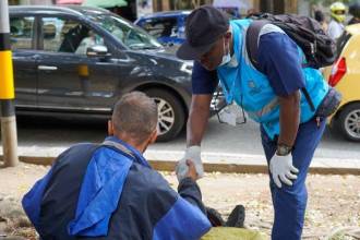 Avanza el proceso de recuperación en el centro de Medellín. FOTO: ALCALDÍA DE MEDELLÍN