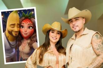 Paola Jara y Jessi Uribe ya llevan 4 años de casados y tienen una hija de 7 meses. FOTOS: INSTAGRAM @paolajarapj - CAPTURA DE VIDEO