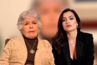 La actriz María Margarita Giraldo y Andrea Petro, hija del expresidente Gustavo Petro. FOTOS: TOMADA DE WEB - IG @andreapetro91