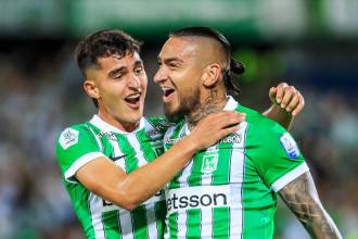 Juan Rengifo (izq.) y Cristian ‘Chicho’ Arango (der.). FOTO: CAMILO SUÁREZ