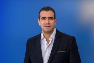 Giovanni Celis, director de Red+ Noticias envuelto en el escándalo. Los periodistas dicen que no denuncian por miedo a que se afecte su desarrollo profesional. FOTO: FACEBOOK GIOVANNI CELIS