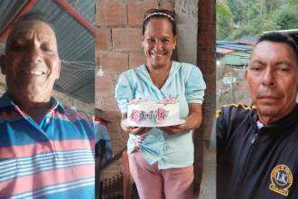 Los hermanos Sánchez Pedrosa viven en Santander y Bolívar y buscan a sus otros hermanos en Antioquia. /FOTOS: CORTESÍA ORLANDO SÁNCHEZ 