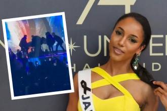 Gabrielle Henry, miss Jamaica. FOTOS: CAPTURA DE VIDEO E INSTAGRAM @officialgabriellehenry