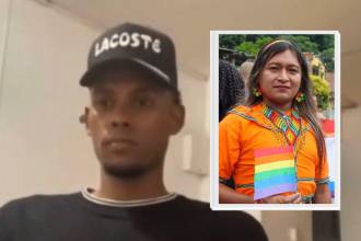 Fernanda Domicó (foto detalle) fue asesinada en julio del año pasado. Un grupo élite de la Policía capturó a Jhon Ever Martínez Avendaño (izquierda). FOTOS: CORTESÍA