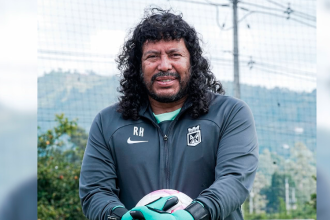 René Higuita exarquero de Atlético Nacional y la Selección Colombia. /FOTO: INSTAGRAM @higuitarene1