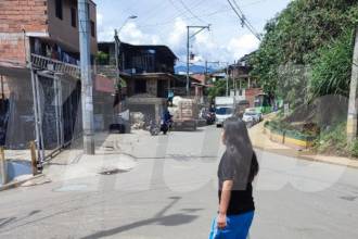 Este sector cayó Valentina Rodríguez tras ser apuñalada. /FOTO: ANDRÉS GARCÍA HERNÁNDEZ