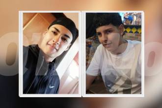 Estiben Alberto López (izquierda) y Mateo Arboleda (derecha) fueron las víctimas del ataque armado en Caldas. FOTO: CORTESÍA