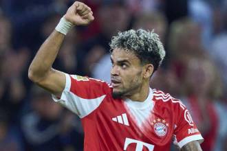 El golazo de Luis Díaz ante el Unión Berlín fue elegido como el Mejor Gol del Mes en la Bundesliga. FOTO: GETTY - EYESWIDEOPEN