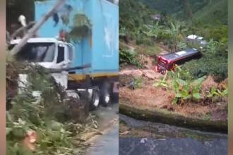 Accidentes ocurridos en Santa Bárbara. FOTO: REDES SOCIALES @noticiassuroeste