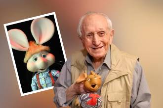 El actor, famoso por darle voz s ‘Topo Gigio’ falleció en su país natal a los 100 años. FOTO: @DOCTORCINEMA87 Y @TOMATAZOS IG
