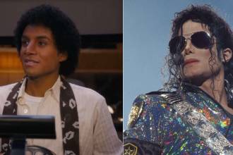 Izquierda: Jaafar Jackson caracterizado como Michael Jackson. Derecha: el Rey del pop. /FOTOS: CAPTUARA DE VIDEO INSTAGRAM @jaafarjackson Y @michaeljackson