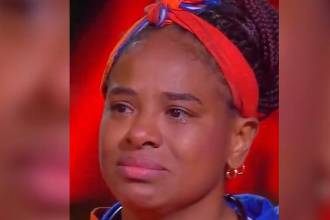 La deportista desahogó su frustración con el equipo contrario. /FOTO: CAPTURA DE VIDEO