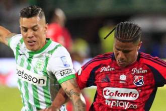 Nacional y Medellín se ven las caras en el clásico paisa número 342. FOTO: CAMILO SUÁREZ ECHAVERRI