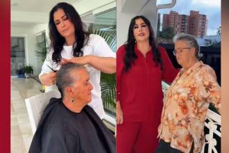 Arelys Henao y su mamá. FOTO: Instagram @arelyshenao